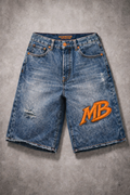 MB ENTRY DENIM SHORTS