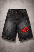 MB ENTRY DENIM SHORTS